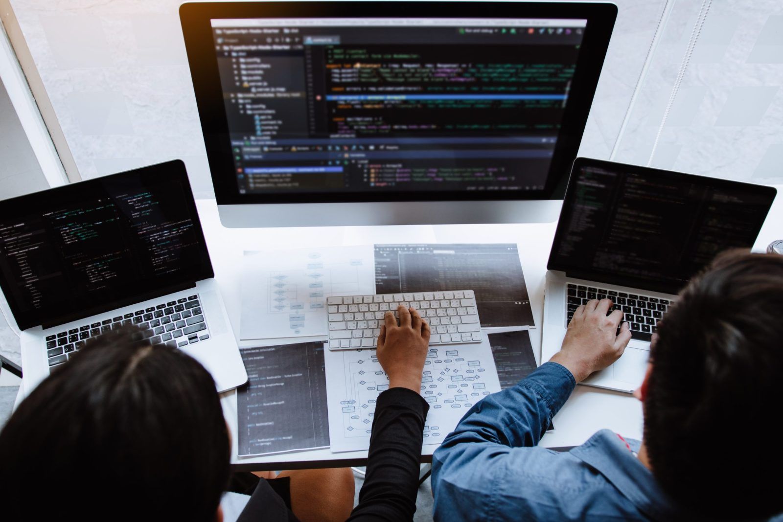 Professional development programmer cooperating meeting programm